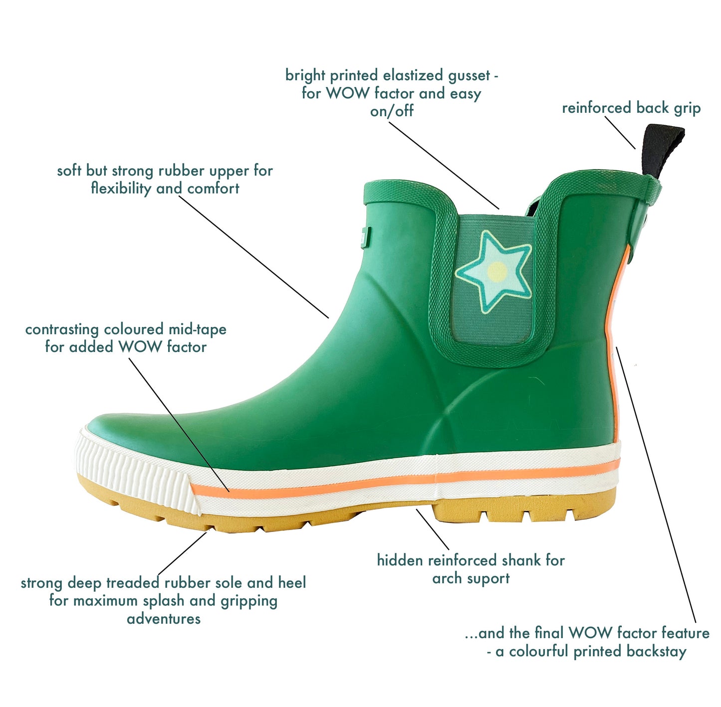 Rocket Sneaker Boot